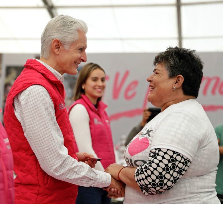 Para agradecer el trabajo realizado por las amas de casa las mexiquenses reciben el Salario rosa: Alfredo Del Mazo
