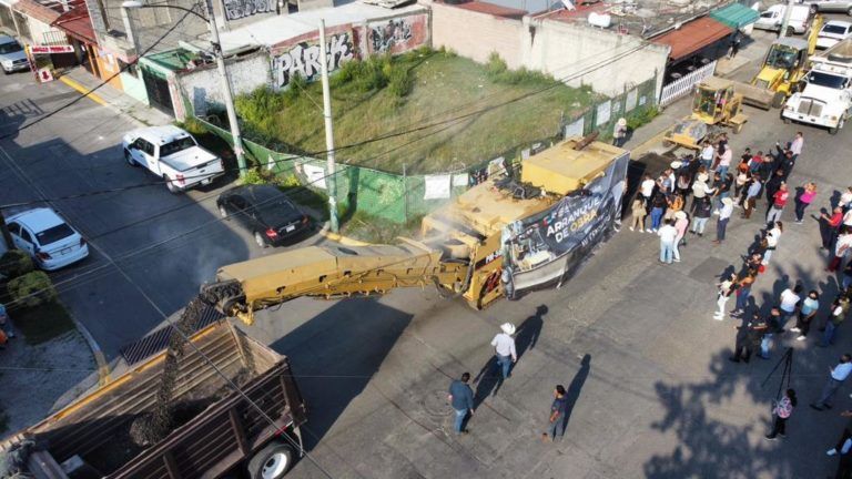 La repavimentación permite transformar Cuautitlán Izcalli para que las y los izcallenses vivan mejor