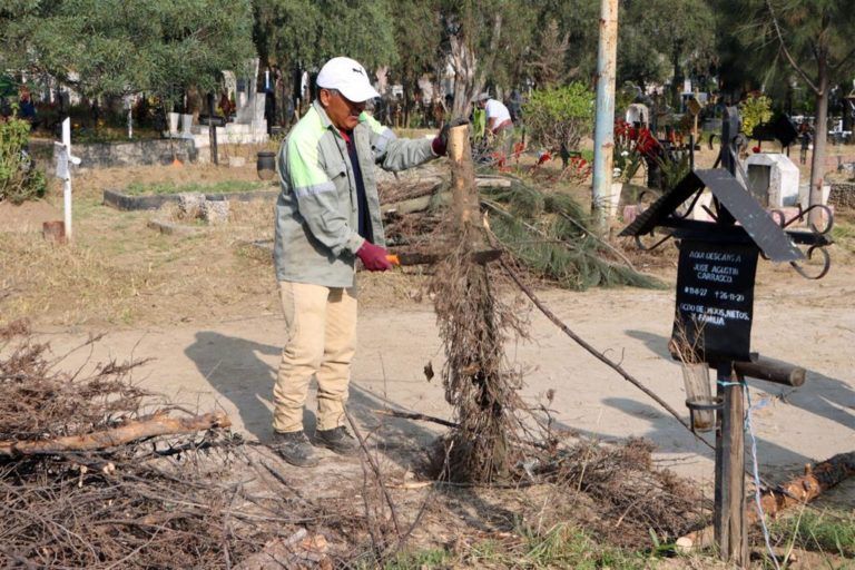 En marcha el programa de “Limpieza de Panteones” en Milpa Alta
