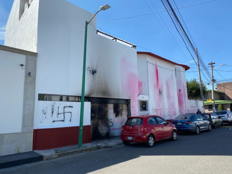 Atentado contra las oficinas de Morena en Toluca fue un acto en la “comodidad”