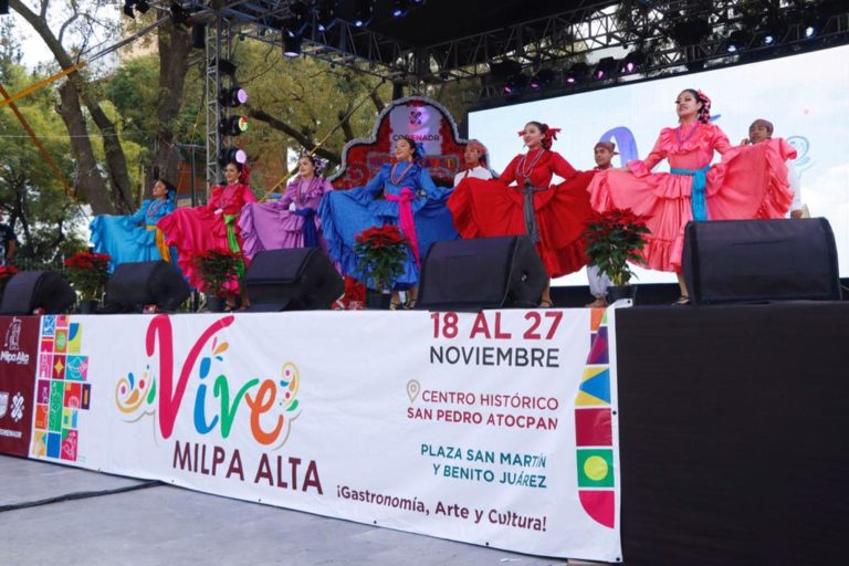 Inaugura alcaldesa segunda edicion del festival  “Vive Milpa Alta 2022”