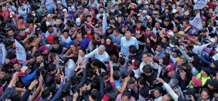 Estima Claudia Sheinbaum cerca de 1.2 millones de asistentes a marcha de AMLO