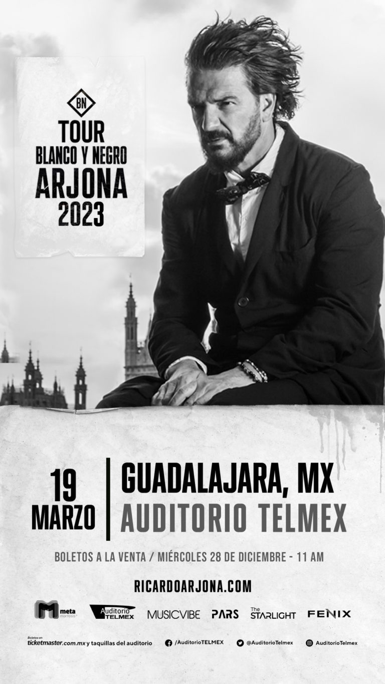 Ricardo Arjona vuelve a México en marzo de 2023