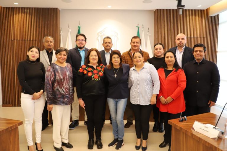 Recibe alcaldesa de Tecámac Mariela Gutiérrez Escalante a la Embajadora de México en Colombia Martha Patricia Ruiz Anchondo