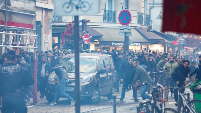 ‘Chocan’ manifestantes kurdos y policías tras tiroteo en París