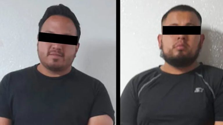 Detienen en Toluca a dos presuntos extorsionadores de la Familia Michoacana