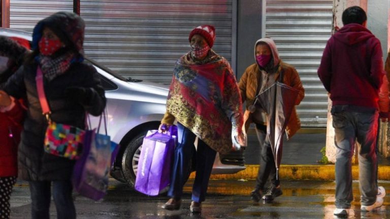 Activan alerta naranja por frío en seis alcaldías