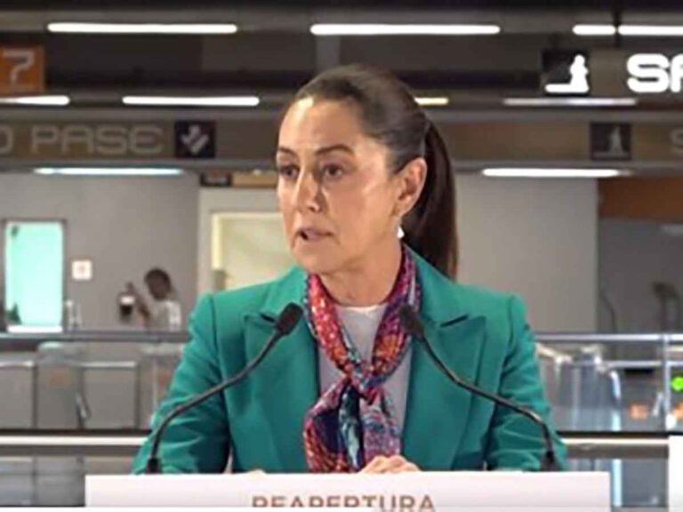 Sheinbaum desmiente militarización y falta de inversión