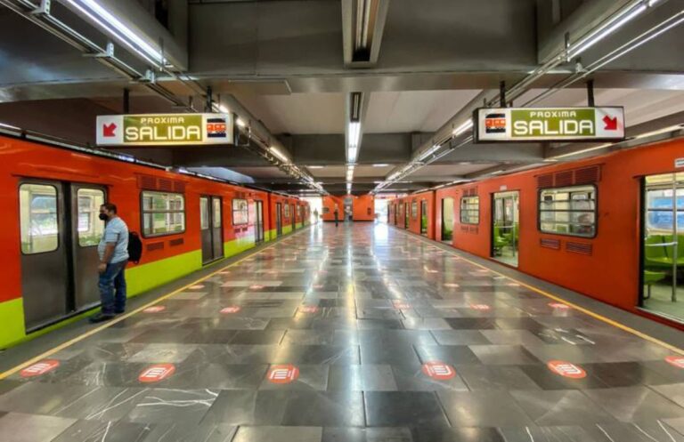 Denuncian daños a las instalaciones al metro a pesar de la presencia de la Guardia Nacional