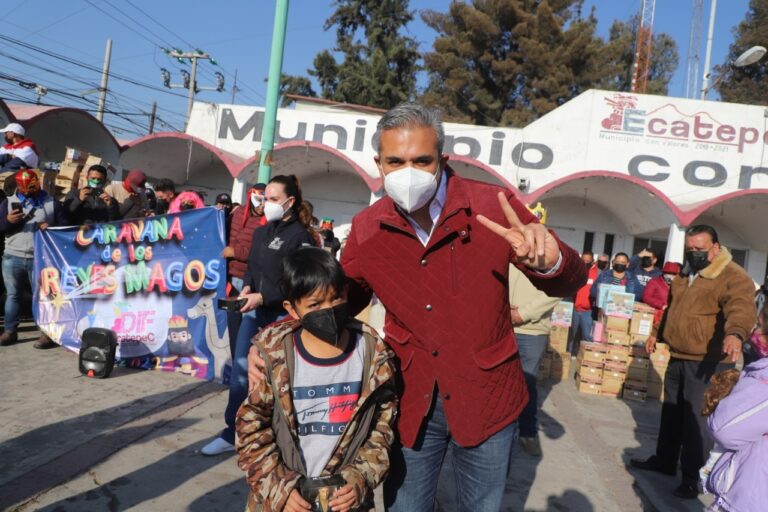 Ecatepec repartirá 40 mil juguetes a niños de escasos recursos este Día de Reyes