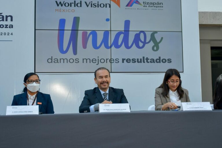 Acuerdan Atizapán de Zaragoza y World Vision Mexico reforzar trabajos a favor de la niñez y adolescentes