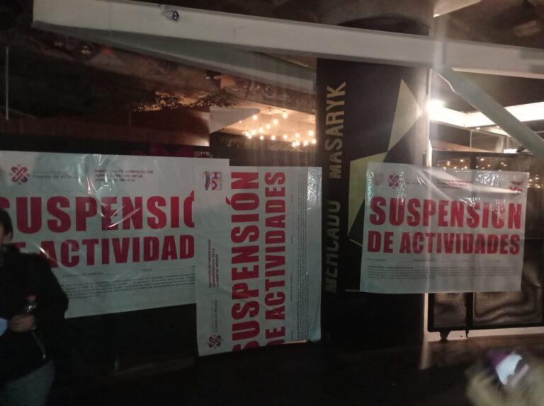 Suspende MH mercado Masaryk por violación de uso de suelo