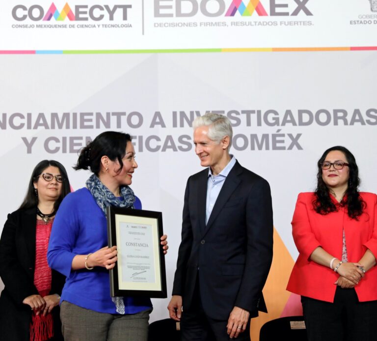 En el Edoméx se respalda el trabajo de las científicas e investigadoras con programas de financiamiento: Del Mazo