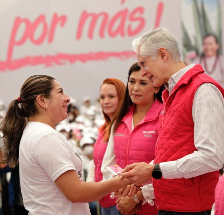 Las mujeres siempre invierten el Salario rosa en beneficio de sus familias: Alfredo Del Mazo