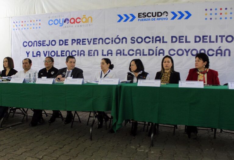 DESTACA COYOACÁN REDUCCIÓN DE ÍNDICES DE INSEGURIDAD EN 43.8%