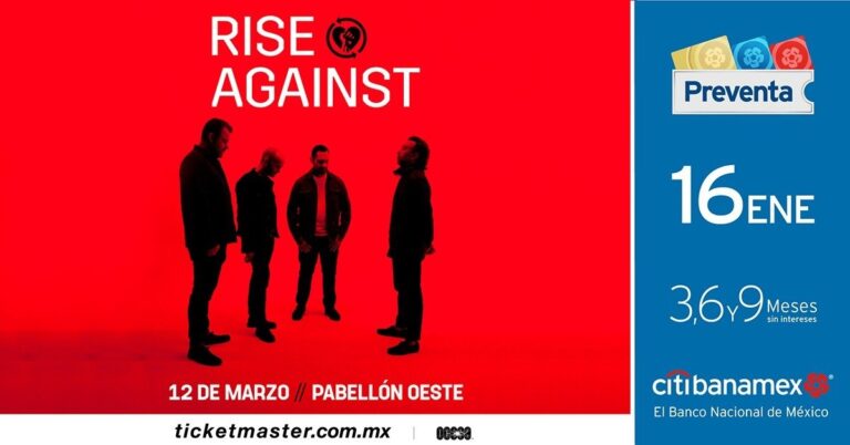Rise Against regresa a México como parte de su gira  Nowhere Generation