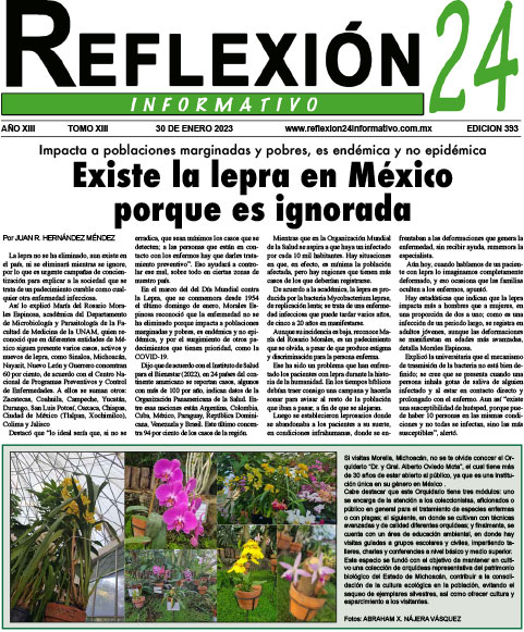 Reflexión 24 No 393 | Existe la lepra en México porque es ignorada