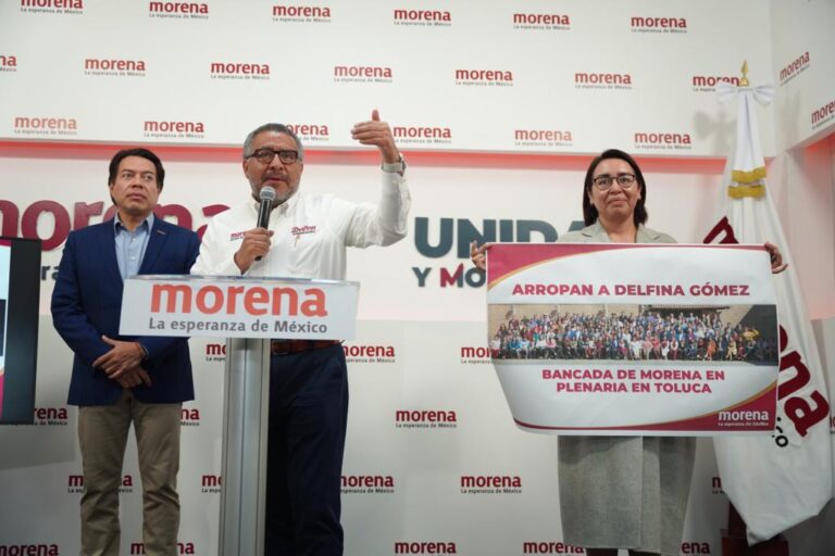 Cartel de la ‘guerra sucia’ ataca a la maestra Delfina Gómez porque va arriba 20 puntos en encuestas, están desesperados los del PRIAN: Horacio Duarte
