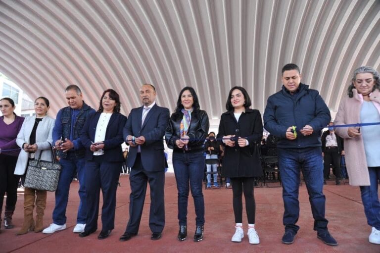 CONTINÚAN LAS OBRAS ESCOLARES EN BENEFICIO DEL DESARROLLO DE LAS NIÑAS Y LOS NIÑOS DEL MUNICIPIO