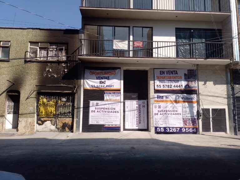 Celebra MORENA CDMX la suspensión de actividades en el inmueble ubicado en Elisa 94