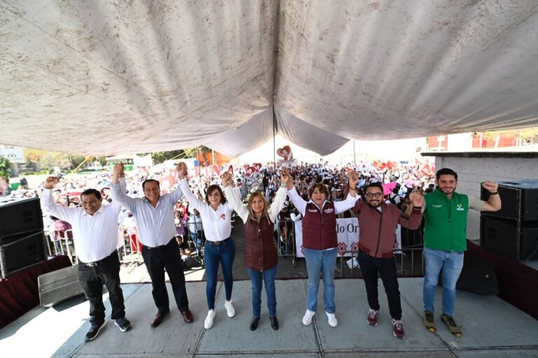 Guerra sucia significa que vamos requetebien y tenemos la confianza de las y los mexiquenses: Delfina Gómez