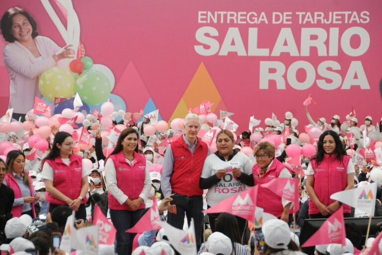 El Salario rosa apoya a las amas de casa para emprender un negocio: Alfredo Del Mazo