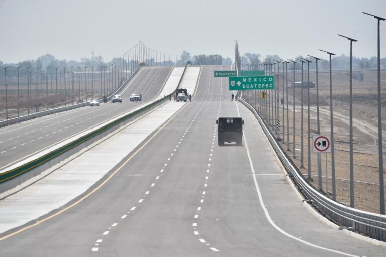 El Camino Libre a Tonanitla es una vialidad gratuita que no se construía desde hace décadas