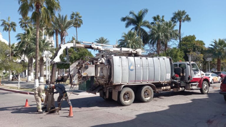 En Coahuila, San Luis Potosí y Sonora refuerza Conagua servicios estatales y municipales de agua potable y desazolve de drenajes