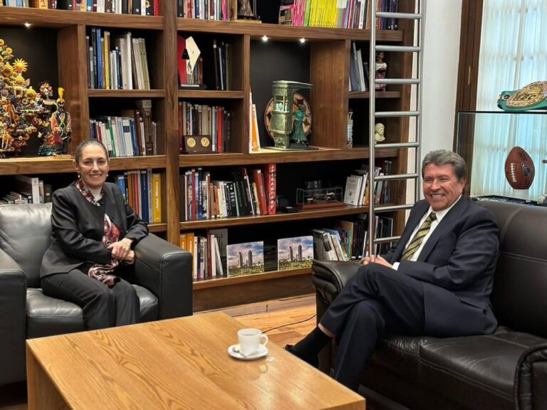 Con Claudia Sheinbaum ratificamos la  relación de colaboración y de cortesía política: Ricardo Monreal