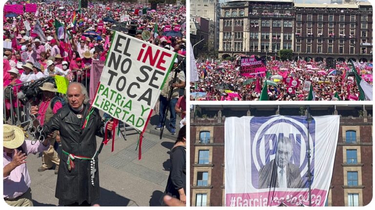 Corrige GCDMX a organizadores de mitin en el Zócalo, 90 mil fueron los asistentes