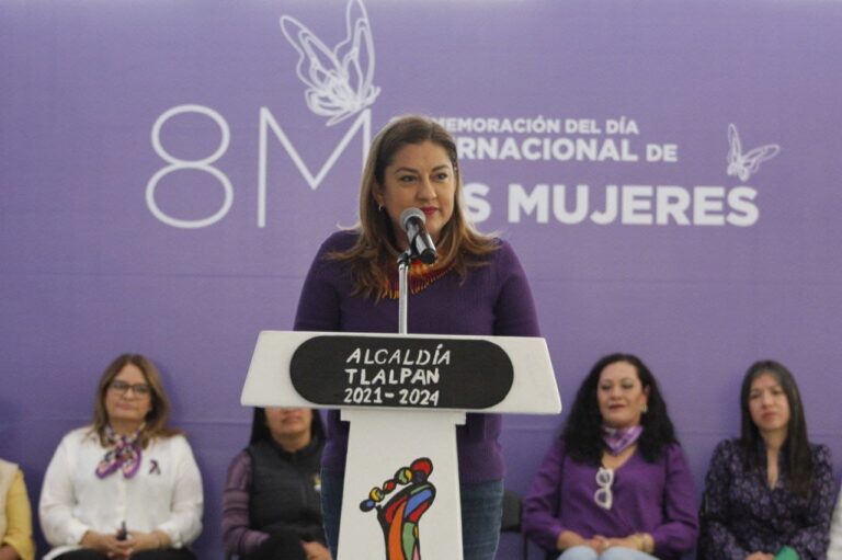 En Tlalpan el 8M es motivo de lucha por una vida libre de violencia