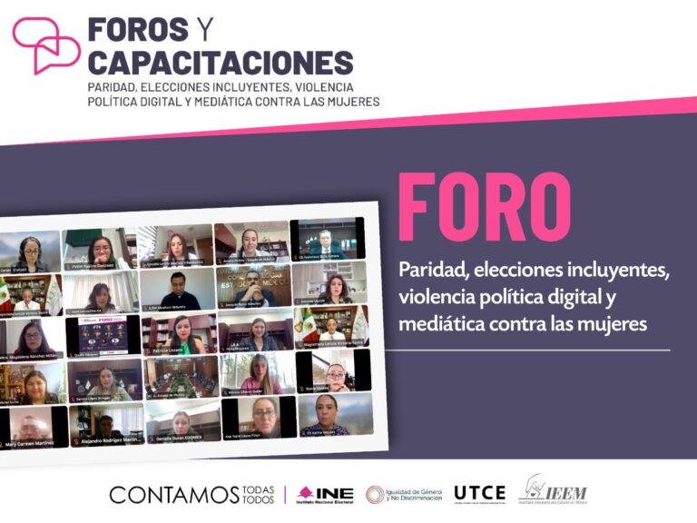 Reflexionan sobre violencia política en razón de género en foro interinstitucional