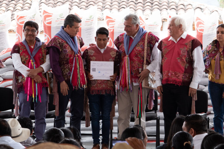 Inicia Gobierno de México entrega de fertilizante gratuito a productores de Chiapas