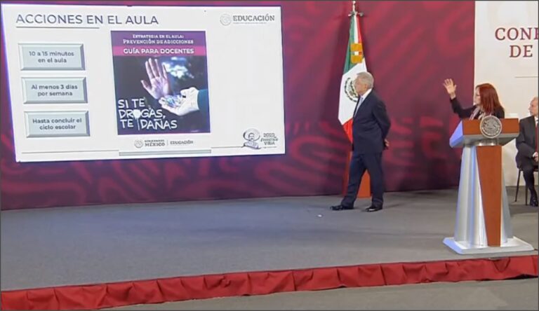 SEP lanza campaña “Si te drogas, te dañas”; esperan alcanzar a 11 millones de alumnos