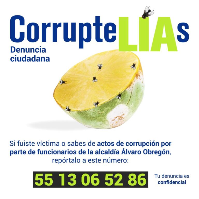 MORENA CDMX presentó corruptelías para denunciar abusos y corrupción en Álvaro Obregón