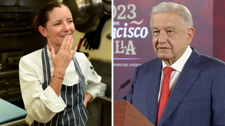 AMLO felicita a Elena Reygadas, elegida mejor chef femenina del 2023