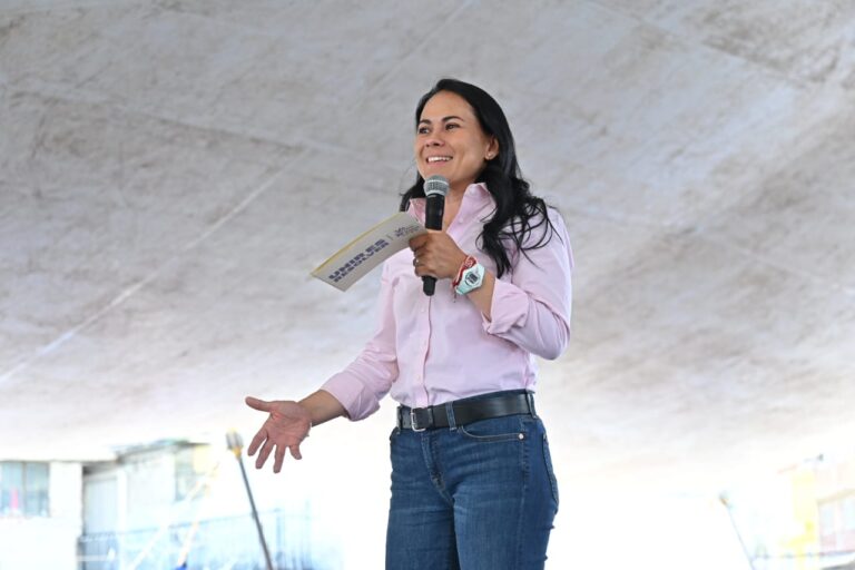 Anuncia Alejandra Del Moral apoyosa repartidores de plataformas digitales