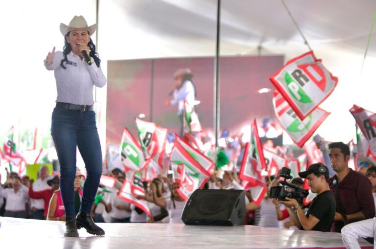 Ya la alcancé y le voy a ganar la gubernatura: Alejandra Del Moral