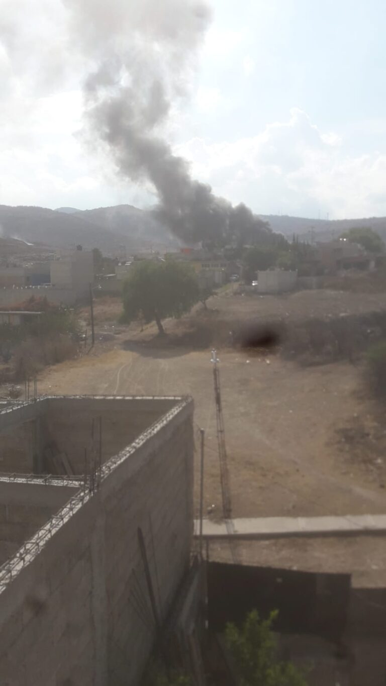Humo tóxico respiran habitantes de Tepotzotlán