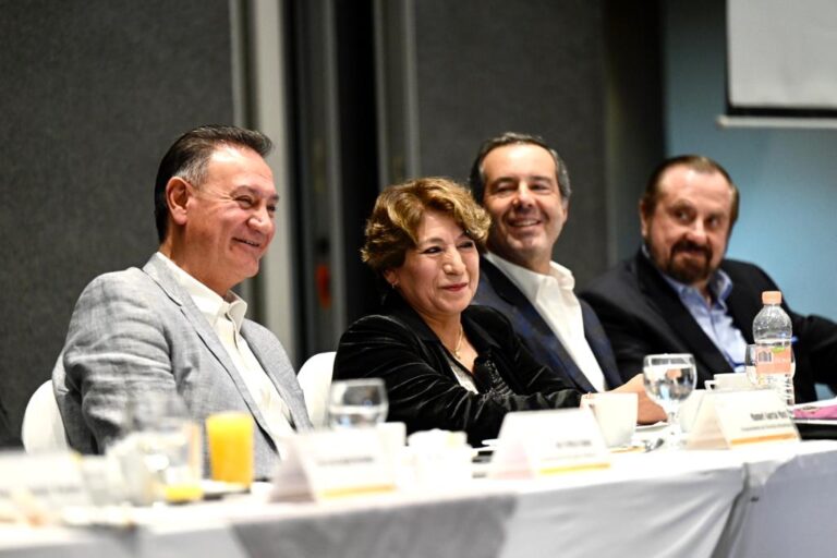 “Trabajaremos juntos por un mejor Edomex”, Delfina Gómez se reúne con CANADEVI y CMIC