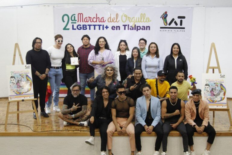 Tlalpan presenta al ganador del concurso de la imagen oficial de la 2ª marcha del orgullo LGBTTTIQ+
