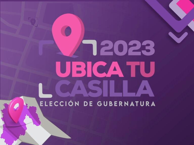 “Ubica tu Casilla” herramienta del IEEM para que mexiquenses sepan dónde votar 