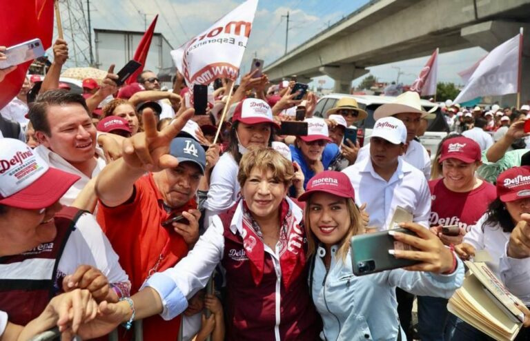 Demostramos estar preparados para luchar por un mejor Estado de México: Delfina Gómez