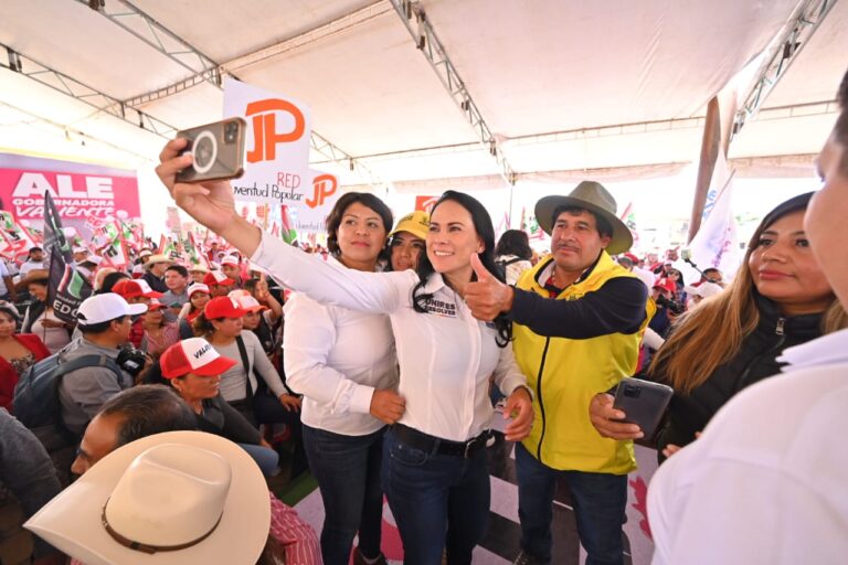 El próximo domingo detendremos la farsa de la transformación: Alejandra Del Moral