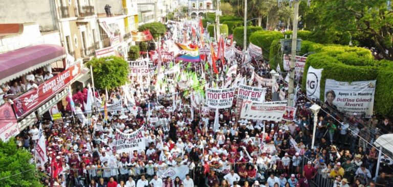 Delfina Gómez llama a votar y a arrasar en la elección de este domingo en el Estado de México
