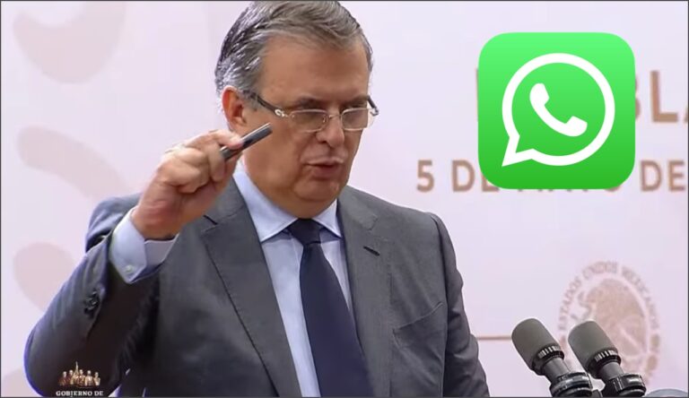 Se podrán programar citas consulares por Whatsapp, revela Ebrard