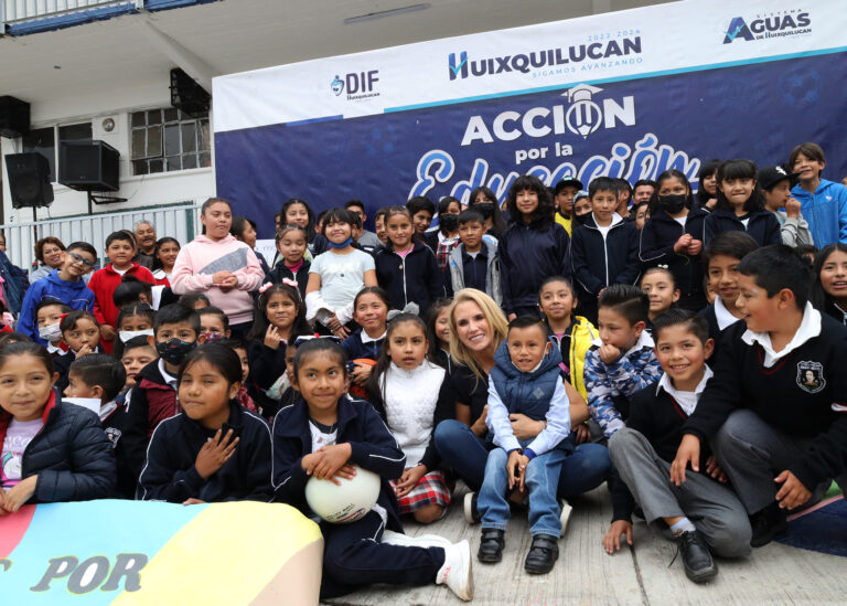 Continúa Huixquilucan impulsando la educación con la rehabilitación de más escuelas