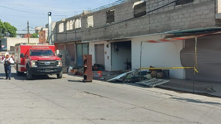 Explosión de un cilindro de gas deja un muerto y un herido en Chimalhuacán
