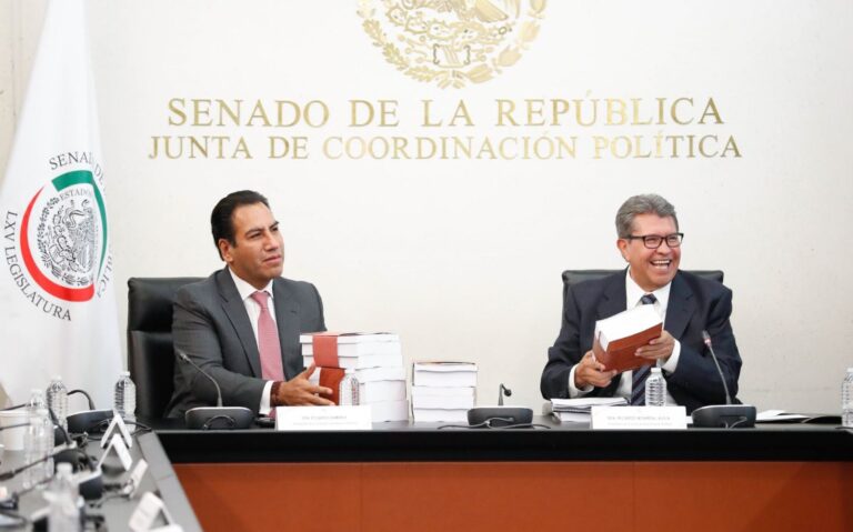 Ricardo Monreal dice adiós a la Junta de Coordinación Política del Senado