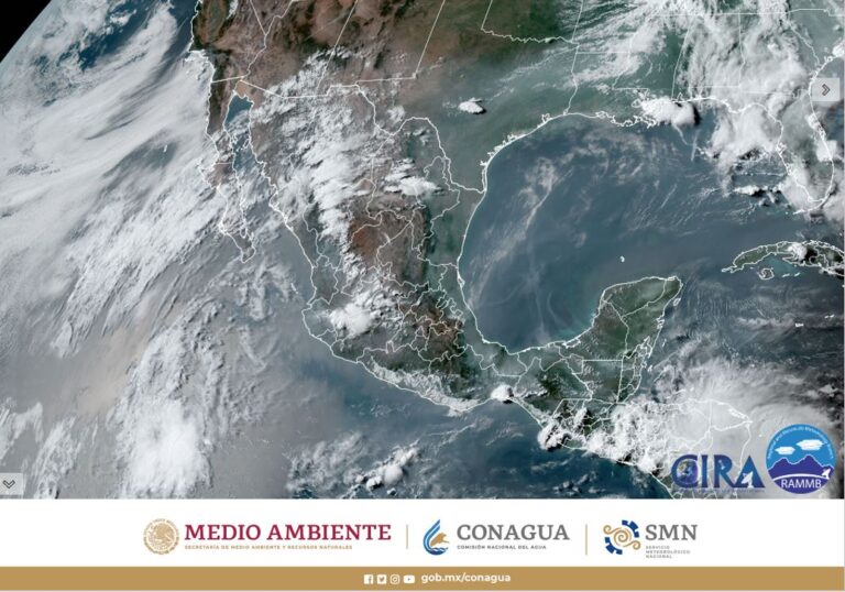 Se pronostican lluvias muy fuertes para regiones de Chiapas y Oaxaca, y fuertes para Chihuahua, Durango, Jalisco y Zacatecas